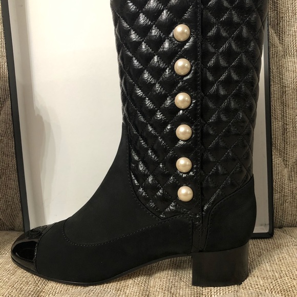 ❤️l❤️. NEW CHANEL HIGH BOOTS SIZE 40 - Picture 7 of 8